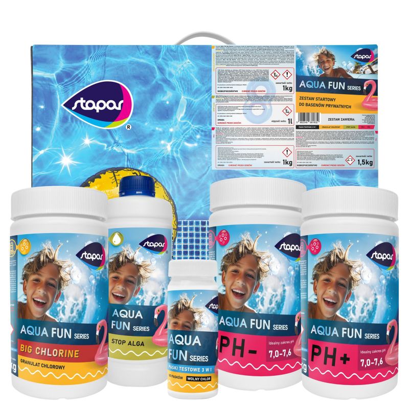 Stapar 5-i-1 poolkemisæt