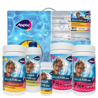 Stapar 5-i-1 poolkemisæt