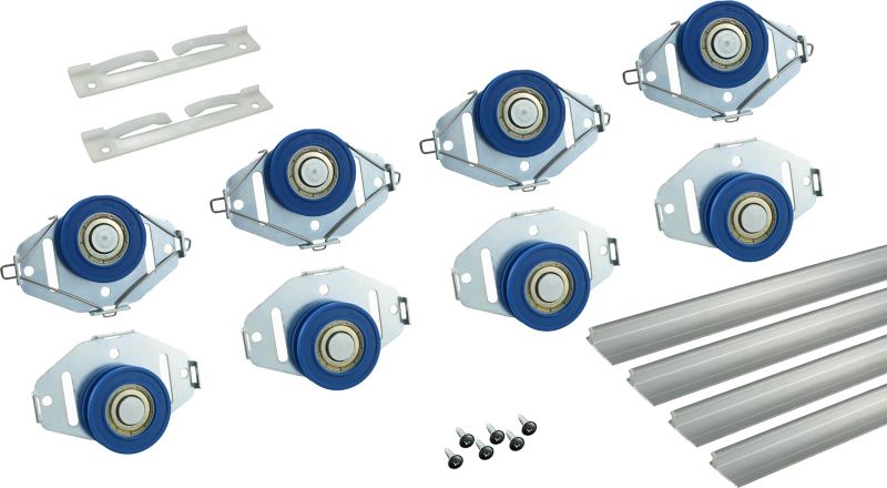 Sæt til 2 skydedøre Valcomp Mitra 1800 mm