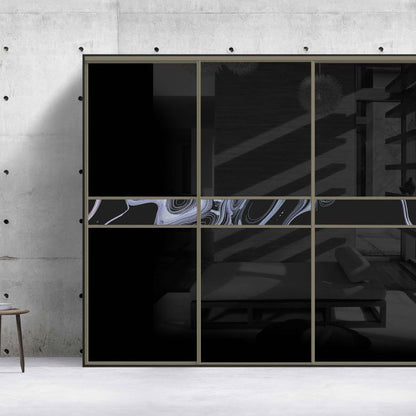 Sæt til 3 skydedøre Valcomp Mars oliven 3000 mm