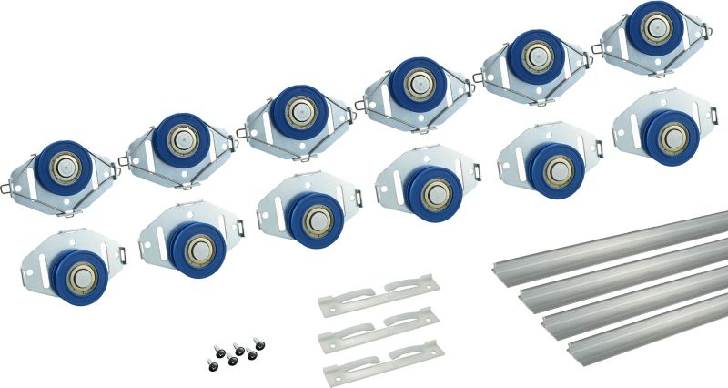 Sæt til 3 skydedøre Valcomp Mitra 2400 mm