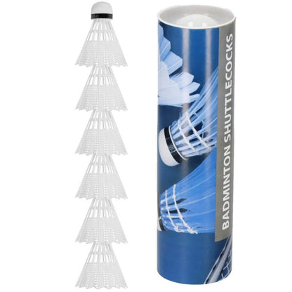 Springos 9-i-1 badminton sæt med 2 ketchere og 6 fjerbolde, 1 sæt