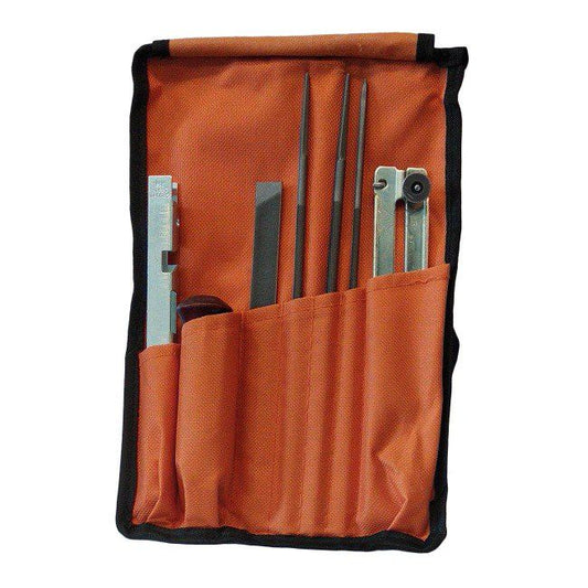 Slibesæt til kæder 7 dele