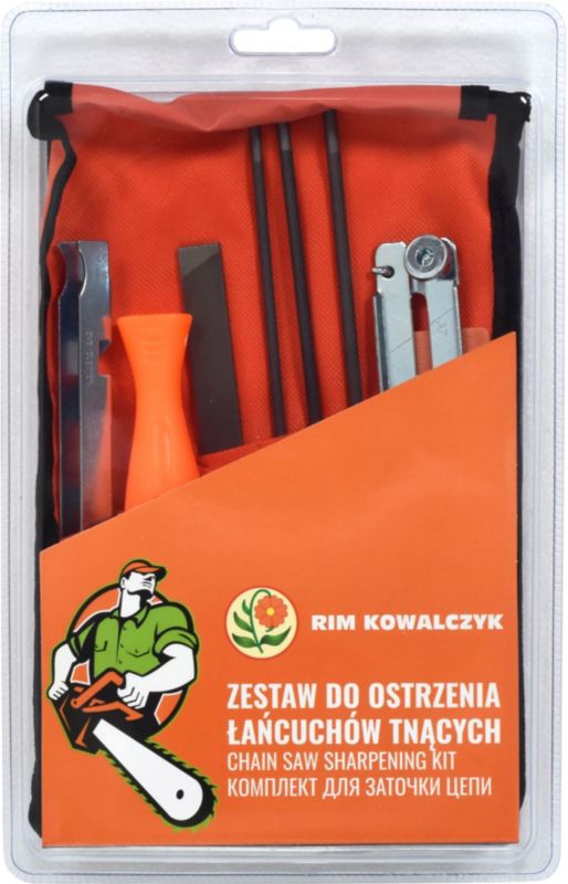 Slibesæt til kæder 9 dele