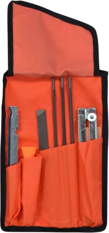 Slibesæt til kæder 9 dele