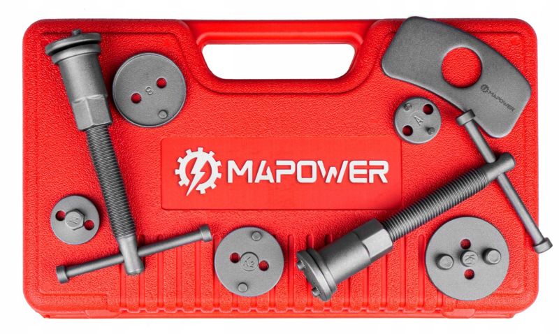 MAPOWER sæt til udpresning af bremse stempler 22 dele presse 1 sæt