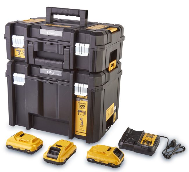 DeWalt DCK440L3T sæt med elværktøj