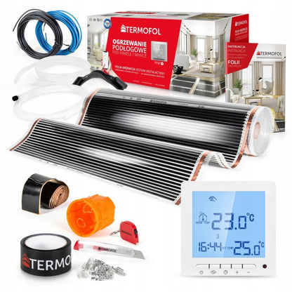 Varmefoliesæt 26 m² 100 cm 80W TF-H2