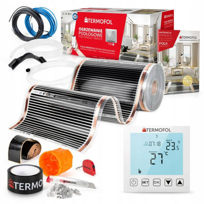 Infrarød Varmefolie Sæt 140W 50 cm 4 m² TF-H1 | 5907599606901