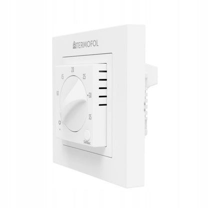 Infrarød Varmefolie Sæt 100 cm 80W 2,5 m² TF-H3 Hvid
