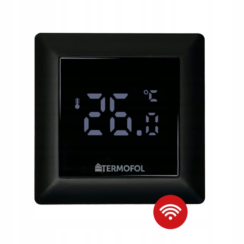 Infrarød Varmefolie Sæt 60W 100 cm 4 m² med WiFi
