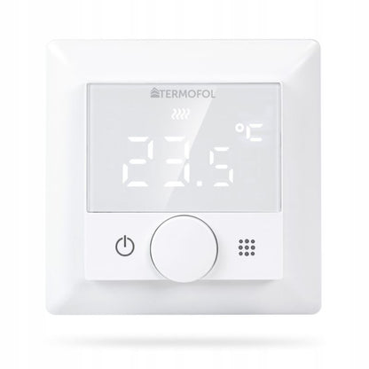 Infrarød Varmefolie Sæt 80W 100 cm 1 m² med TF-H5 Termostat