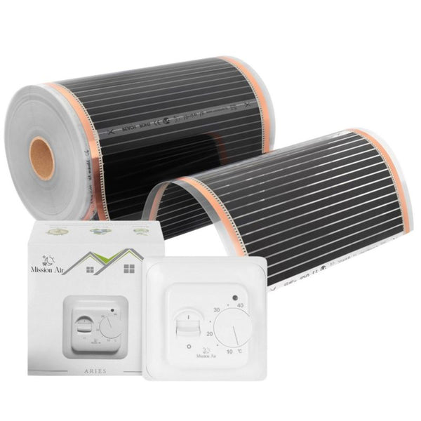 Infrarød Varmefolie Sæt Silver 160W Aries | 5904890243910