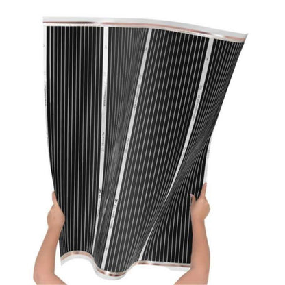 Varmefoliesæt 160W 5 m² 100 cm Sort Libra Termostat