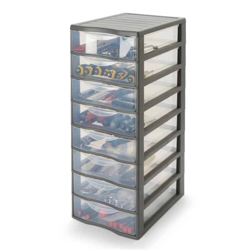 Form Kontor sæt med 8 skuffer, 68 cm
