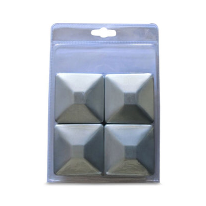 Blooma metalhætte sæt 9,1 x 9,1 cm galvaniseret 4 stk.