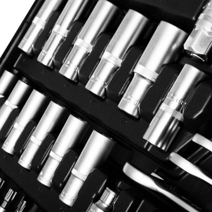 NEO sæt med skruenøgler 1/2" 3/8" 1/4" – 216 dele