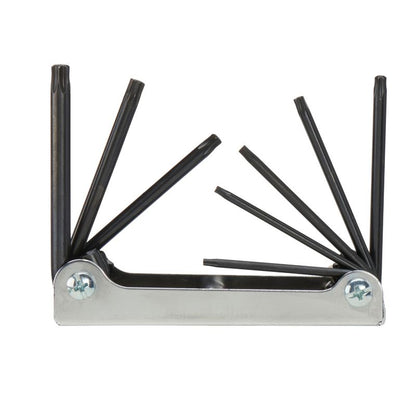 Sæt med 8 torx-nøgler