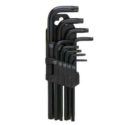 Sæt med 9 torx-nøgler