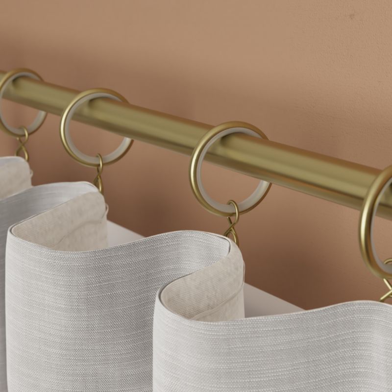 Goodhome Elasa sæt med 10 gardinringe 16/19 mm