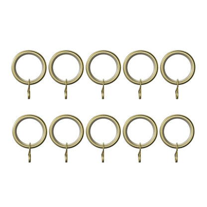 Goodhome Elasa sæt med 10 gardinringe 16/19 mm