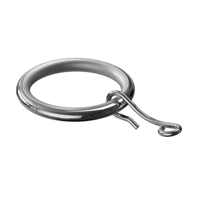 GoodHome Olympe sæt med 10 stillegående gardinskinnehjul 16/19 mm