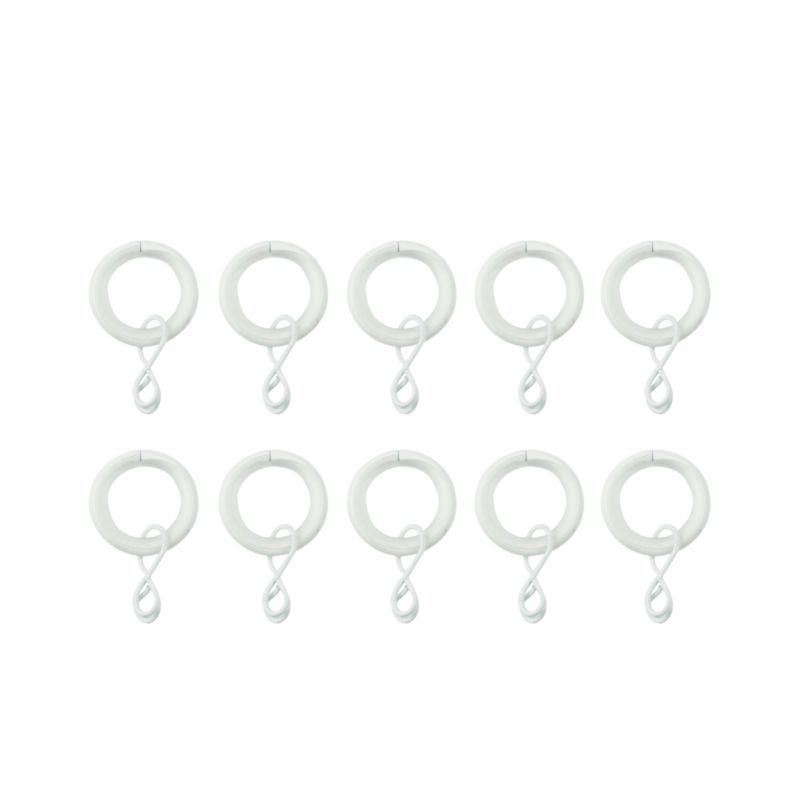 GoodHome Anafi sæt med ringe og klemmer 16/19 mm