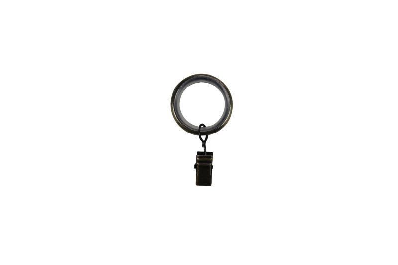 GoodHome Antiki sæt med ringe og klemmer 16/19 mm
