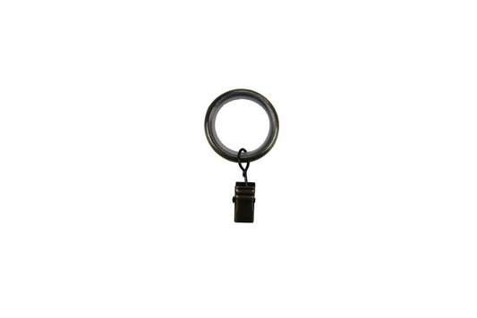 GoodHome Antiki sæt med ringe og klemmer 16/19 mm