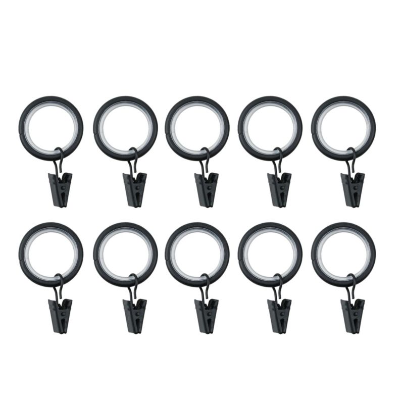 GoodHome Araxos sæt med ringe og klemmer 16/19 mm