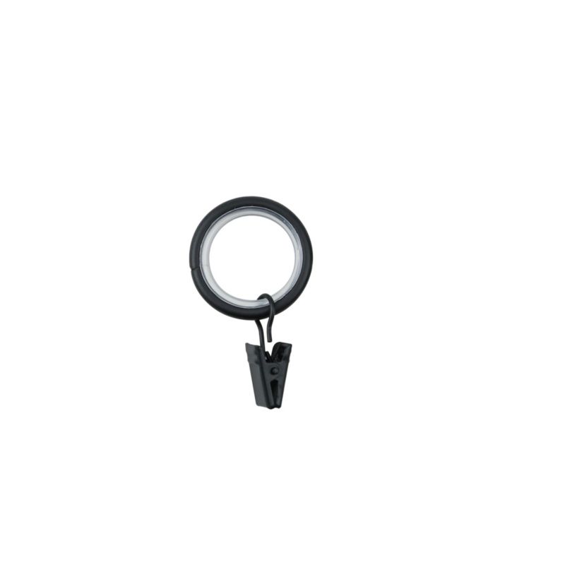 GoodHome Araxos sæt med ringe og klemmer 16/19 mm