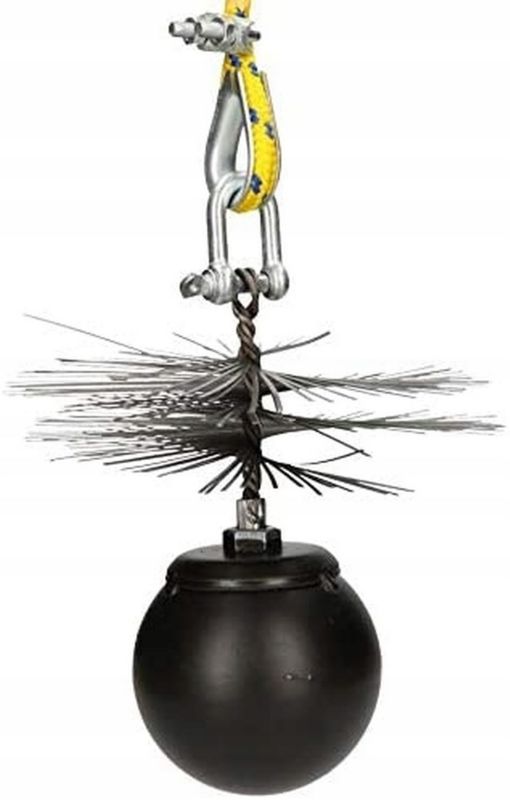Skorstensrensningssæt 120 mm 8 m