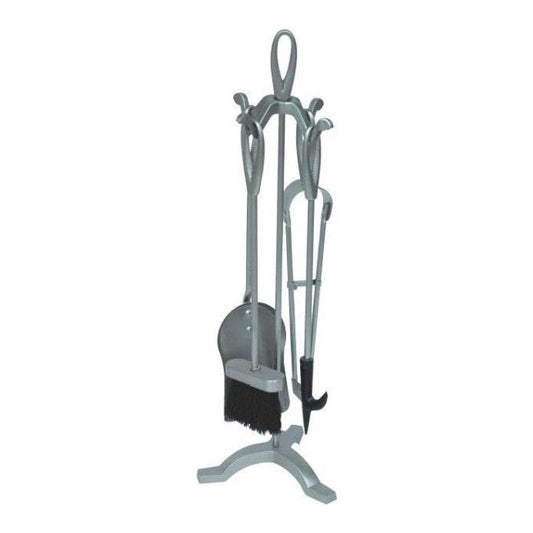 Siena pejsesæt i sølv