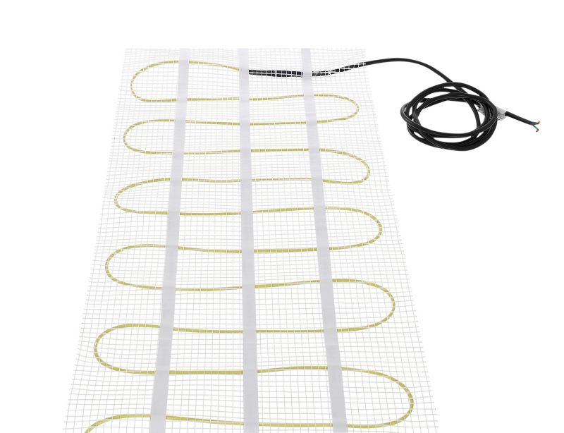 Varmemåtte Sæt MA-160 4,5 m² med Termostat Sort