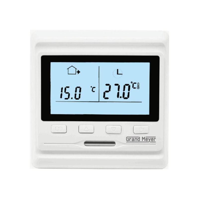 Varmemåtte 170 W/m² med Termostat Hvid EcoNG170 | 4745010756153