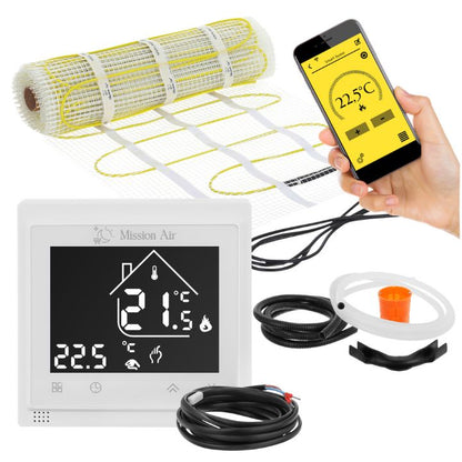 Varmemåtte MA-160 2 m² med Libra White Termostat