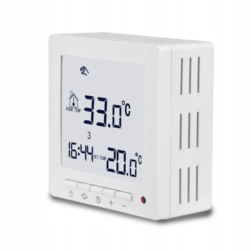 Varmemåtte Sæt 150W/m² 50x50 cm 0,5 m² med TF-H2 Termostat