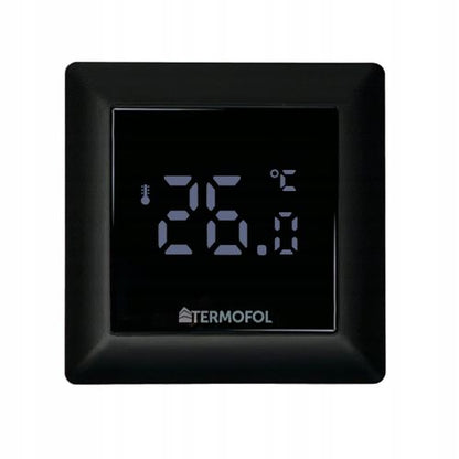 Varmemåttesæt 150 W/m² 0,5 m² med TF-H6 Termostat Sort
