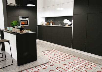 Varmemåtte Sæt 150W/m² 2 m² med TF-H5 WIFI Termostat