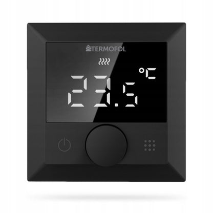 Gulvvarmemåtte Sæt 5 m² 150 W/m² med TF-H5 WiFi Termostat Sort