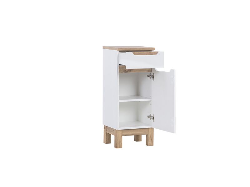 Badeværelsesmøbelsæt Bali White 60 cm Hvid