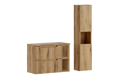 Badeværelsesmøbelsæt Nova Coast Evoke 80 cm Eg Coast Evoke | 5907611680070