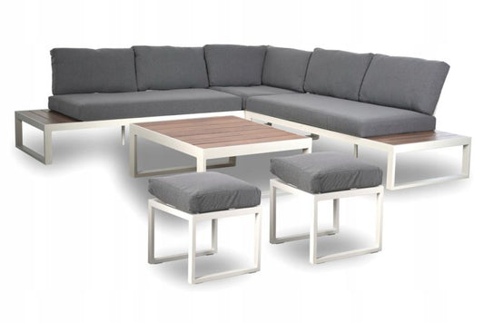 Corciano San Diego hjørnesæt i aluminium – 1 stk.