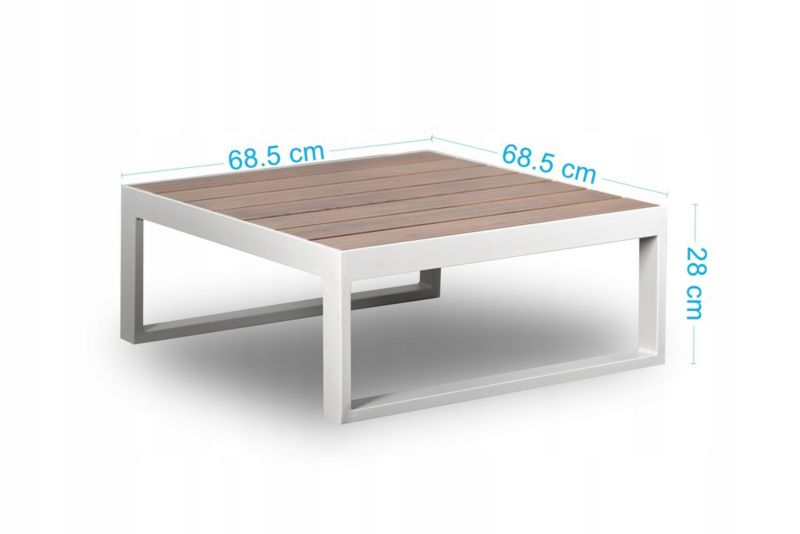 Corciano San Diego hjørnesæt i aluminium – 1 stk.