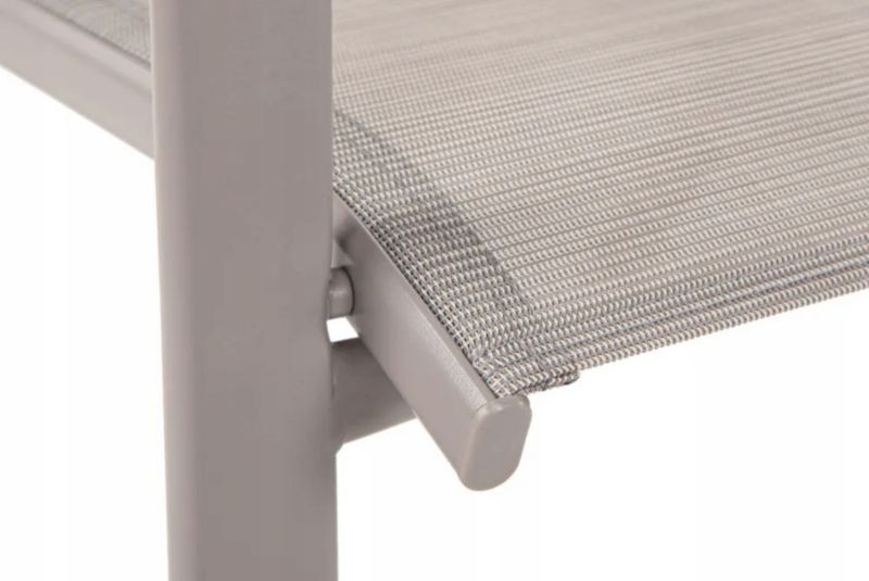 Zestaw Mebli Jadalnianych Focus Garden Ogrodowych Stół 150x90 6x Krzesło Bologna beż Beige 1 szt