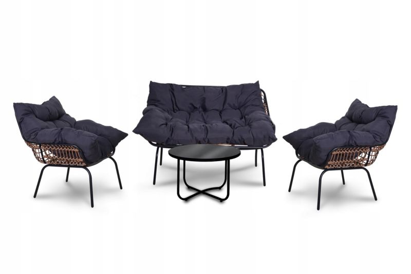 Corciano St Miguel havesæt med bord, sofa og 2 stole