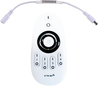 Mini Sterownik RF 12-24 V med Fjernbetjening Hvid 5901508319098