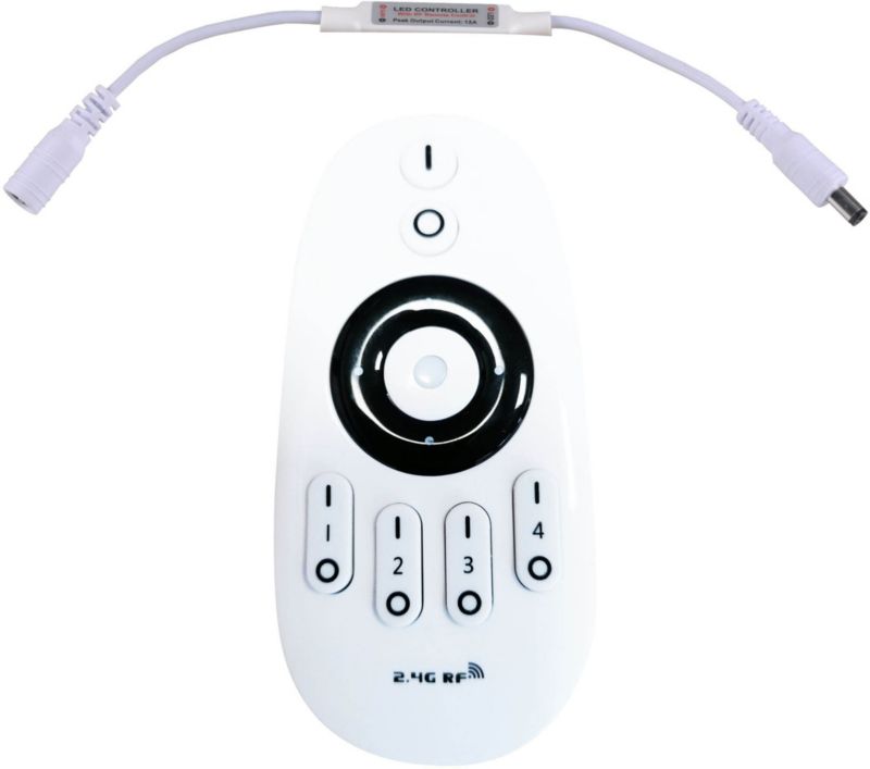 Mini Sterownik RF 12-24 V med Fjernbetjening Hvid 5901508319098
