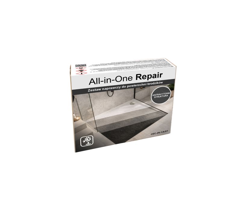 Reparationssæt til Brusebakke All-in-One Repair Antracit Struktur 1 stk.