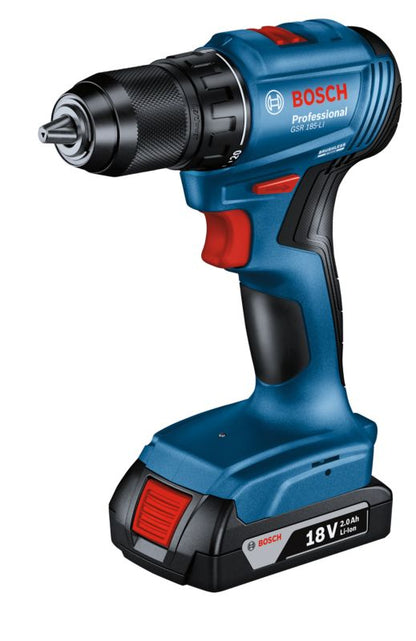 Bosch værktøjssæt med bore-/skruemaskine GSR 185-LI og slagnøgle GDX 180-LI
